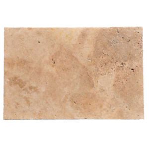 Premium Select 16×24 Ivory Swirl Tumbled Travertine Pavers (2″ thick)