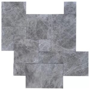 Silver Shadow Marble Pavers