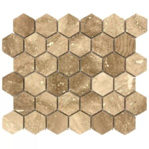 Patara 2″ Hexagon Mosaics