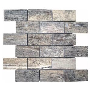 Silver 2×4 Mosaics