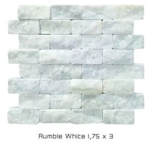 Rumble White Ledger Stone