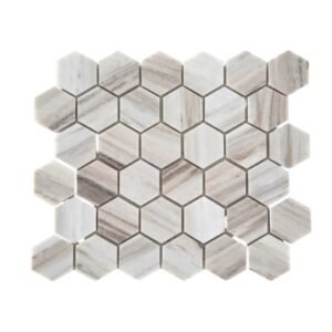 Palissandro 2" Hexagon Mosaic