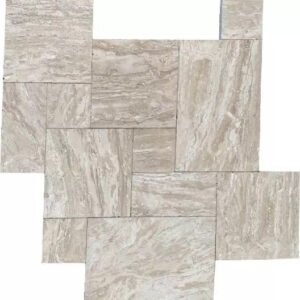 Cream Royal Travertine Pavers