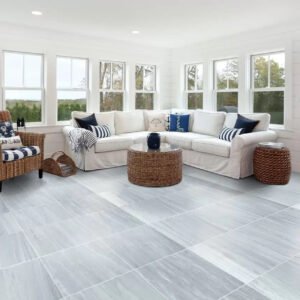 24x24 Solto White Marble Tile