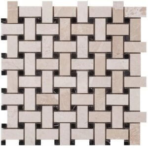 Vanilla Beige Basketweave