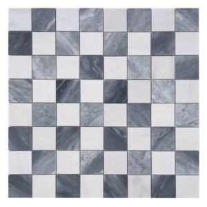 Stone USA Checkerboard B.V. Dolomite & Bardiglio 3×3 TM 06-5577