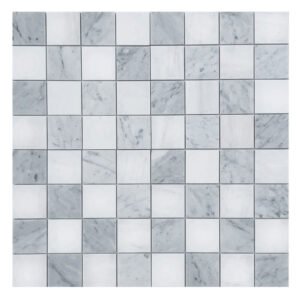 Stone USA Checkerboard B.V. Dolomite & Carrara 3×3 TM 06-5578