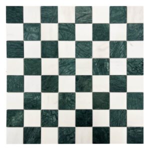 Stone USA Checkerboard B.V. Dolomite & Teos Green 3×3 TM 06-5576