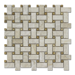 Stone USA Basket Weave Karya w/ Emp Polished TM 06-5413