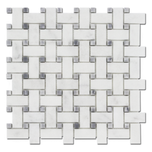 Stone USA Basket Weave Milas w/ Gray Honed TM 06-5433