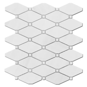 Stone USA Clipped Diamond B. V. Dolomite w Bianco Dot Polished TM 06-5386