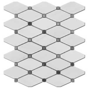 Stone USA Clipped Diamond B. V. Dolomite w Gray Dot Polished TM 06-5387