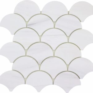 Stone USA Fish Scale Bianco V. Dolomite Polished TM 06-5406