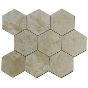 Stone USA 4 Ivory Travertine Honeycomb H/F TM 06-5322