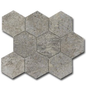 Stone USA 4 Silver Travertine Honeycomb H/F TM 06-5324