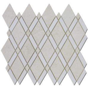 Stone USA Rhomboid Perla w/ B. V. Dolomite Polished TM 06-5403