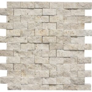 Stone USA Brick Splitface Ivory/Beige 1×2 TM 06-5222