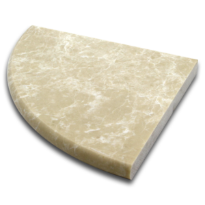 Stone USA Corner Shelf Botticino Engineered & Polished TM 01-1391