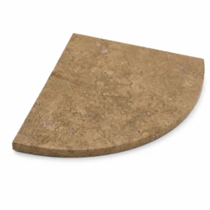 Stone USA Corner Shelf Noche Travertine H/F TM 01-1399